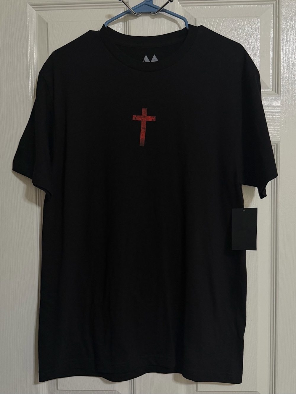 NEW men’s Mentality knights Templar shirt black red size medium